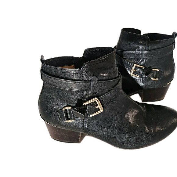 Coach Women's Leather Boots Size 9.5 - Picture 4 of 9